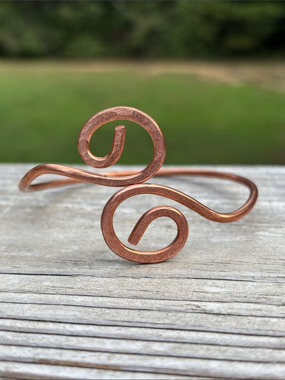 Copper Designed Bangle #B67